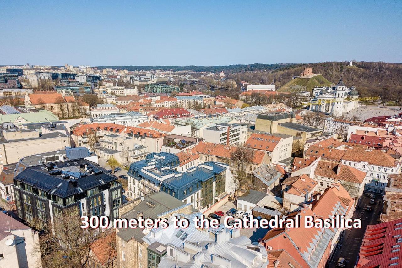 Happy Inn Presidential, Self Check-In, Parking In The Underground Garage Vilnius Luaran gambar